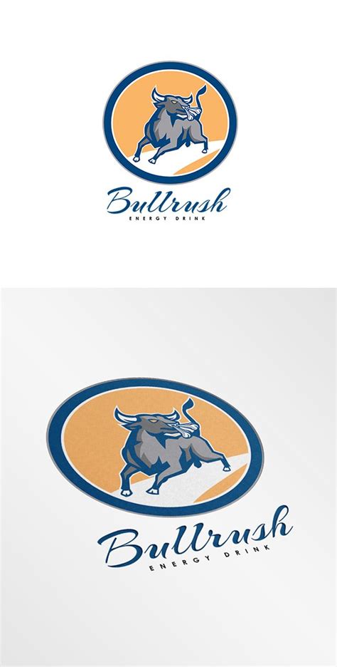 Bullrush Energy Drink Logo By Aloysius Patrimonio On Dribbble