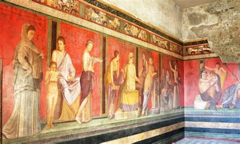 La Villa De Los Misterios De Pompeya Y Su Pintura