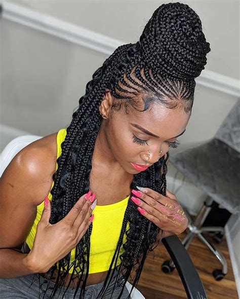 43 Most Beautiful Cornrow Braids That Turn Heads Stayglam African