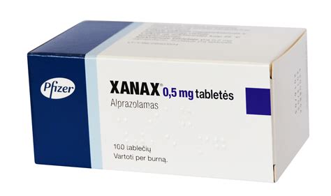 Xanax 05mg Tabletės N100 Internetinėje “mano Vaistinėje”