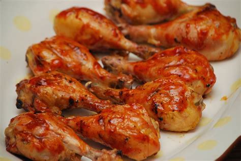 My Story In Recipes Sticky Grilled Chicken Legs