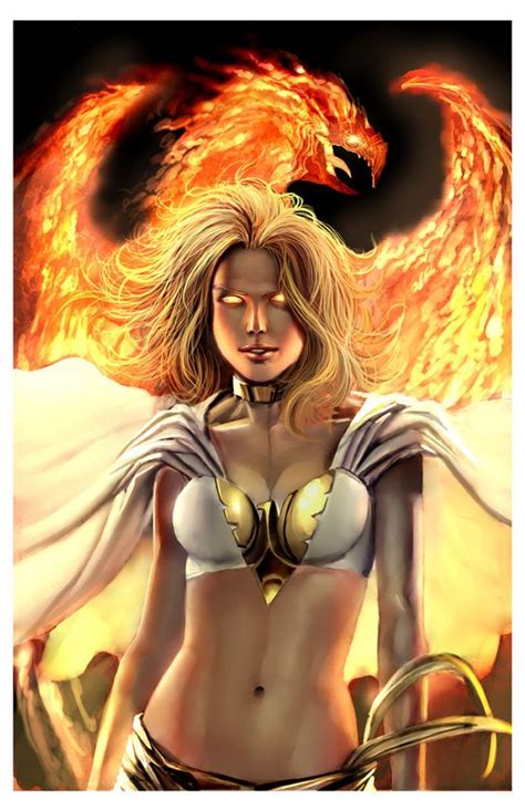 Phoenix Force Emma Frost By Tyler Kirkham Marvel Comics