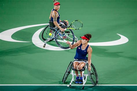 Os jogos paralímpicos sempre foram realizados na mesma cidade das olimpíadas? Jogos Paralímpicos Rio 2016: Tênis em cadeira de rodas ...
