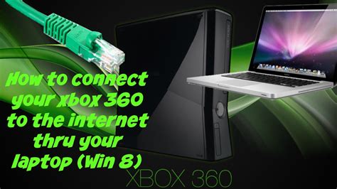 In the window that appears, select the network and sharing center located below the address bar. Connecting xbox 360 to internet with laptop (Win 8) - YouTube