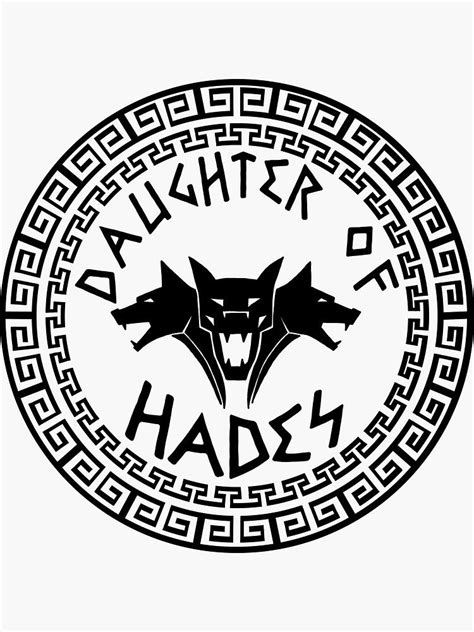 Babe Of Hades Sticker For Sale By Emma Percy Jackson Tattoo Hades Hades Greek