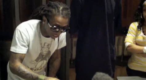 So Wrong Lil Wayne Spits A Freestyle Spits A Rap On Web Cam One