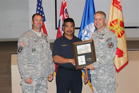 Usag Pohakuloa Fire Captain Is Recognized Article The United States