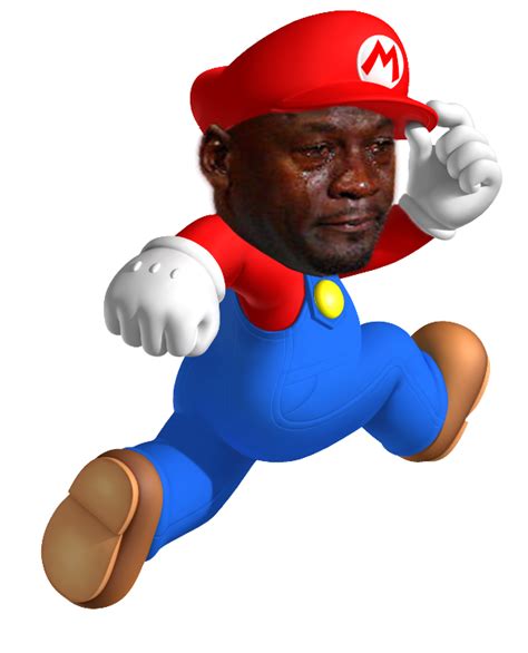 Super Mario Crying Michael Jordan Know Your Meme