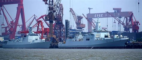 China Launched The Fourteenth Type 052d Destroyer For The Plan