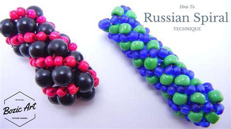 Russian Spiral Beading Tutorial Youtube