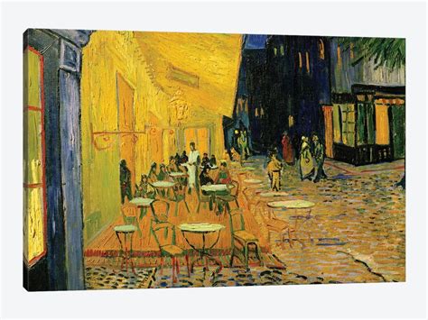 Cafe Terrace Place Du Forum Arles 1888 C Vincent Van Gogh Icanvas