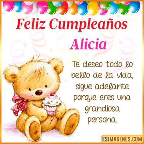 º‿º Feliz Cumpleaños Alicia ️ 32 Tarjetas Y 