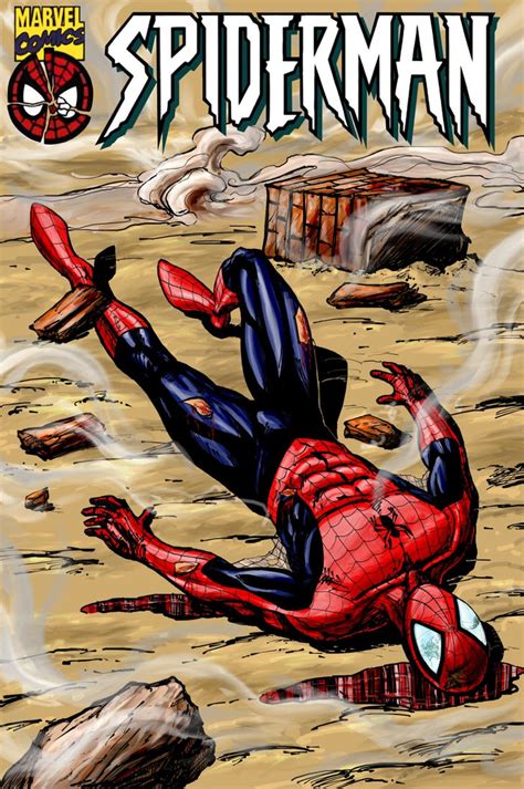 Death Of Spiderman By Karza 76 On Deviantart