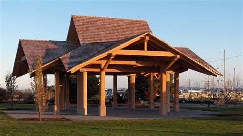 Comox Waterfront Park Rotary Pavilion | Island Timber Frame