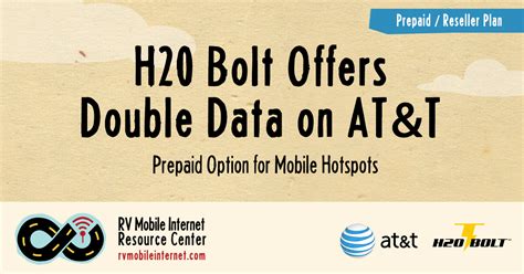 Atandt Based Prepaid Mobile Hotspot Plans With H20 Wireless