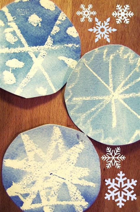 Watercolor Snowflakes Preschool Activities And Printables Winter