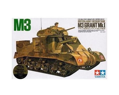 Tamiya 135 British M3 Grant Tank Kit Tam35041 Toys And Hobbies