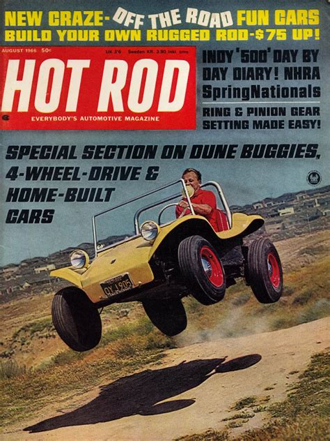 Hot Rod August 1966 At Wolfgangs