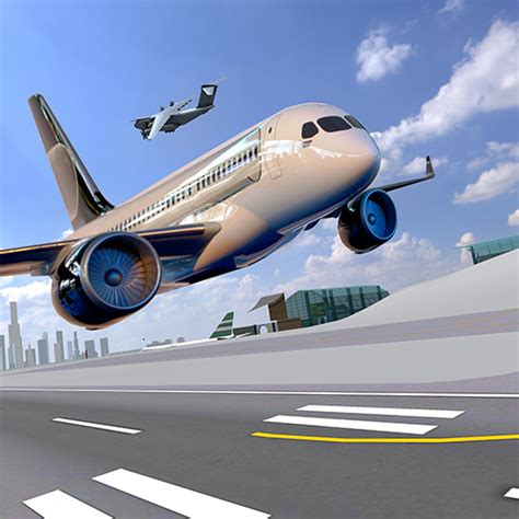 Jogos De Avião De Simulador De Vôo De Piloto Real 3d Tornando Se Um Vôo
