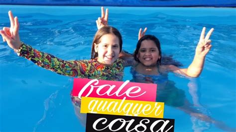 Fale Qualquer Coisa Na Piscina Youtube