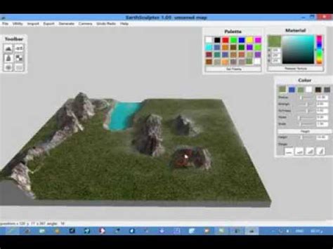 Earthsculptor Your Own Terrain To Iclone Youtube