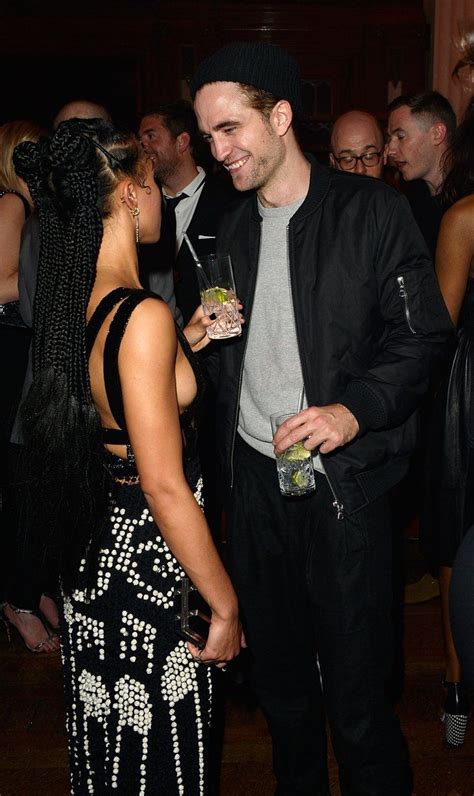 Robert Pattinson And Fka Twigs Make Love Look Easy At A Brit Awards Afterparty Celebrity