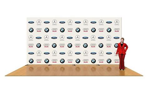 10x20 Backdrop Display Fabric Graphic Step And Repeat Banner Trade Show