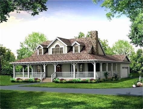 The house designers has a huge selection of premium farm house plans at unbeatable prices. One Story House Plans with Wrap Around Porch in 2020 (With ...