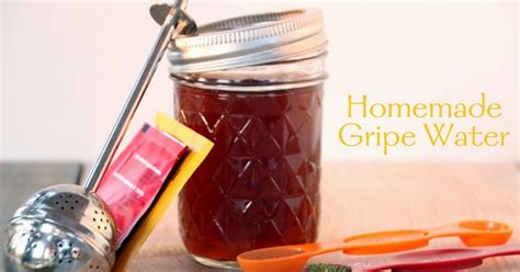 Not only is gripe water super easy to make, but it will also save you a lot of money! Homemade Gripe Water | PractiGanic: Vegetarian Recipes and Organic Living