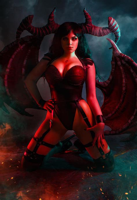 Pin On Succubus Cosplay