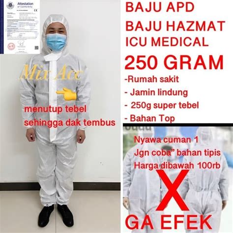 Jual Baju Apd Corona Medical Icu Sterile Protective Clothing