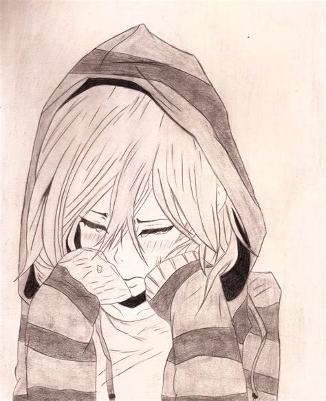 Sad Anime Drawing At Free For Personal