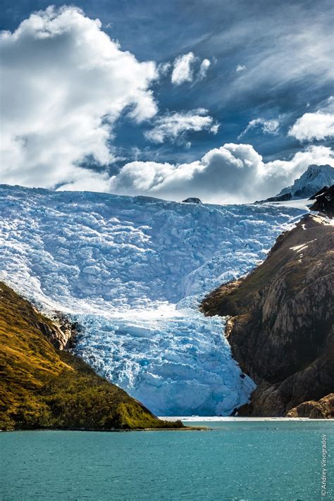 Glacier Chile Travel Scenery Beautiful Landscapes