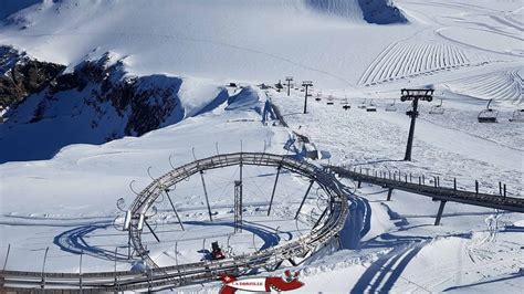 🚡🌉🛷 Glacier 3000 Peak Walk Les Diablerets Téléphérique Col Du Pillon