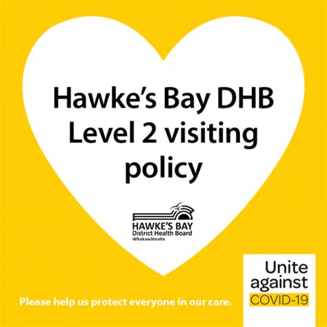 Hawkes Bay Dhb Alert Level 2 Visitor Policy Hawkes Bay District