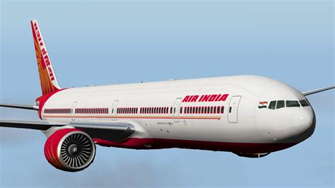 Download Air India Airbus 321 Airplane Model Wallpaper