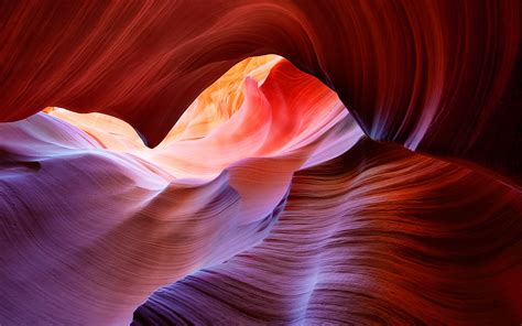 Nature Cave Stones Abstract Rock Antelope Canyon Arizona Usa Sunlight Rock Formation