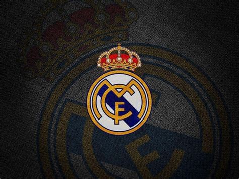 Real madrid logo, no people, text, indoors, communication, western script. Real Madrid 4K HD Wallpapers For PC & Phone The Football ...
