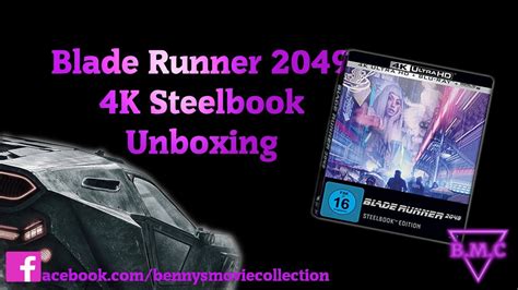 Blade Runner 2049 4k Steelbook Unboxing Youtube