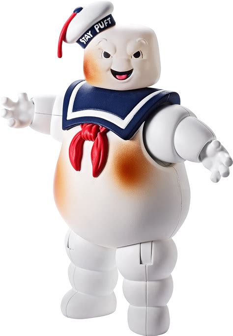 ghostbusters 6 stay puft marshmallow man ghost figure by mattel uk toys and games