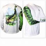 Photos of Bass Fishing Performance Shirts