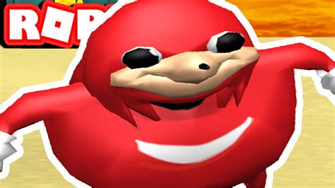 Uganda Knuckles Simulator In Roblox Do You Know The Way Youtube