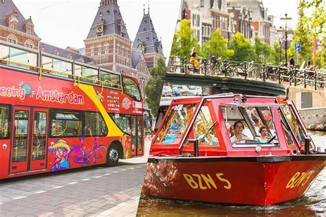 2023 Amsterdam Hop On Hop Off Bus Andor Boat