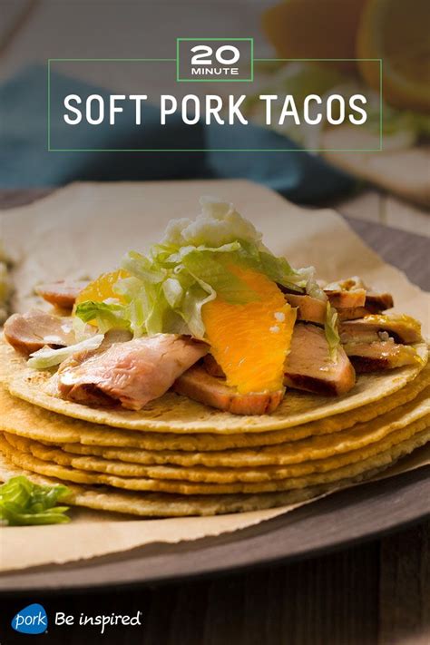 Pork chops, brown sugar, italian dressing mix. Soft Pork Tacos with Orange Adobo | Recipe | Best Leftover pork chops, Leftover pork and Grilled ...