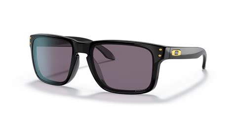 Oakley Oo9244 Holbrook™ Low Bridge Fit 56 Prizm Grey And Polished Black Sunglasses Sunglass