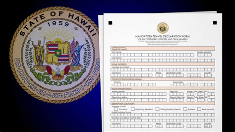 A large number of governments and authorities worldwide have introduced these. Hawaiʻi Has New, Mandatory Travel Declaration Form