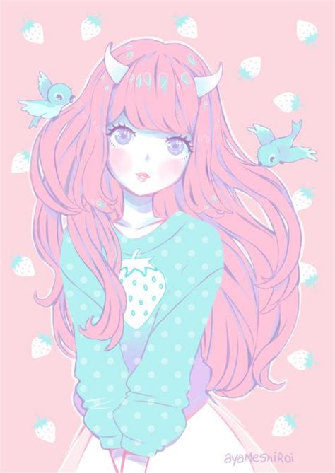 11 Pretty Pastel Anime Girl Wallpaper Baka Wallpaper