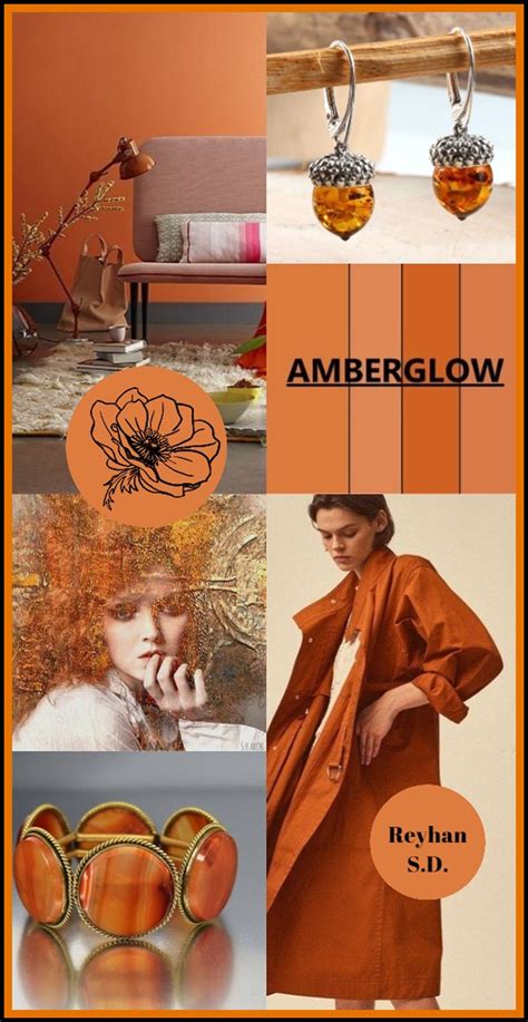 Amberglow Pantone Aw2020 2021 Nyfw Color By Reyhan Sd