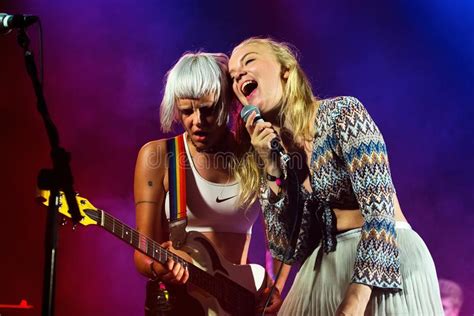 Dream Wife Girls Music Band Perform In Concert At Fib Festival