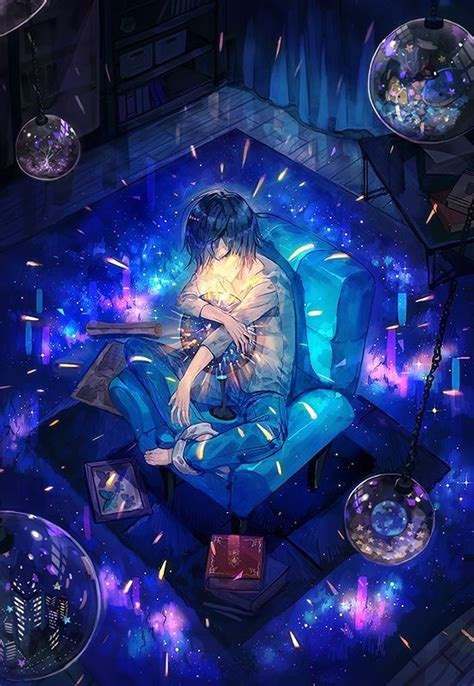 Pin By Vũ Thành On Kẻ Lập Dị Anime Scenery Anime Galaxy Anime Art